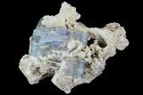 Aquamarine/Morganite Crystals in Albite Crystal Matrix - Pakistan #111363-1